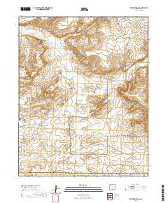 Kin Klizhin Ruins 2020 topographic map thumbnail