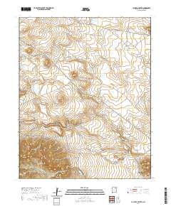 La Chata Crater 2020 topographic map thumbnail
