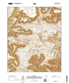 La Liendre 2020 topographic map thumbnail
