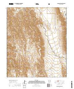 La Paloma Canyon 2020 topographic map thumbnail