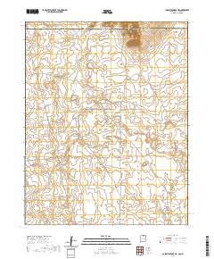 La Segita Peaks NE 2020 topographic map thumbnail