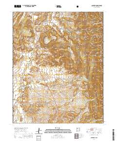 La Ventana 2020 topographic map thumbnail