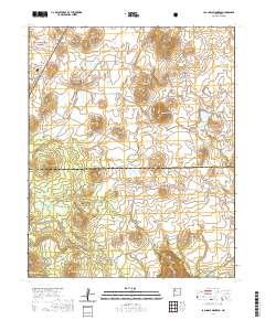 Laguna Canoneros 2020 topographic map thumbnail