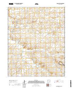 Laguna Castillo 2020 topographic map thumbnail