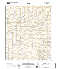 Laguna Gatuna NW 2020 topographic map thumbnail