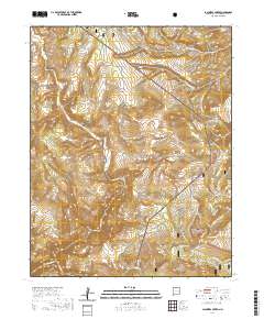 Lagunitas Creek 2020 topographic map thumbnail