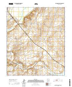 Lake McMillan South 2020 topographic map thumbnail