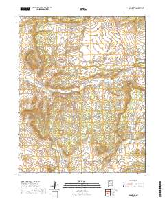 Las Nutrias 2020 topographic map thumbnail