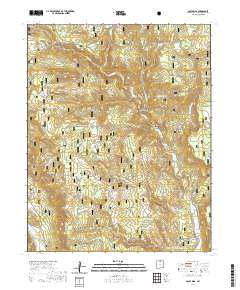 Las Tablas 2020 topographic map thumbnail
