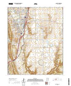 Las Vegas 2020 topographic map thumbnail