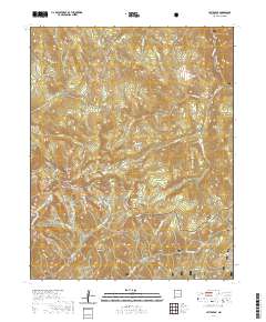 Latir Peak 2020 topographic map thumbnail