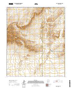 Lazy E Ranch 2020 topographic map thumbnail