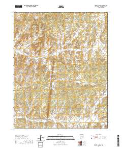Leavry Canyon 2020 topographic map thumbnail