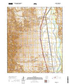 Lemitar 2020 topographic map thumbnail