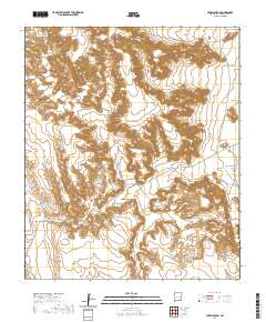 Lewis Canyon 2020 topographic map thumbnail