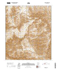 Lewis Peak 2020 topographic map thumbnail