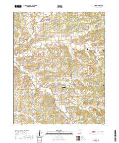 Lindrith 2020 topographic map thumbnail