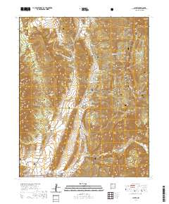 Llaves 2020 topographic map thumbnail
