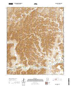 Loco Canyon 2020 topographic map thumbnail