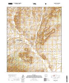 Log Canyon 2020 topographic map thumbnail