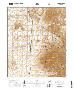 Lone Mountain 2020 topographic map thumbnail