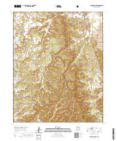 Los Indios Canyon 2020 topographic map thumbnail