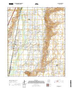Los Lunas 2020 topographic map thumbnail