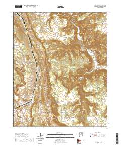 Los Montoyas 2020 topographic map thumbnail