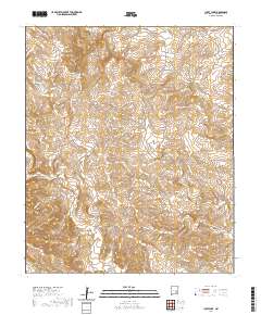 Lucky Lake 2020 topographic map thumbnail
