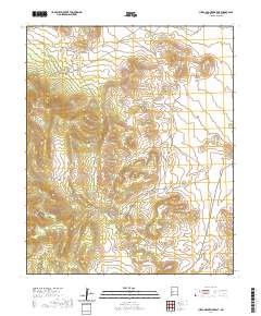 Luera Mountains East 2020 topographic map thumbnail