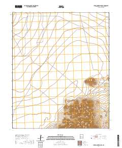 Luera Mountains NW 2020 topographic map thumbnail