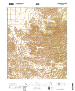 Luera Mountains West 2020 topographic map thumbnail