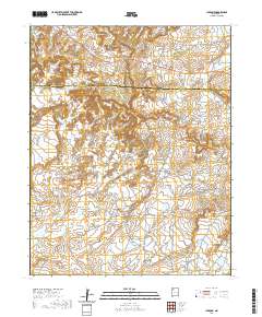 Lybrook 2020 topographic map thumbnail