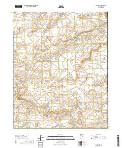 Lybrook SE 2020 topographic map thumbnail
