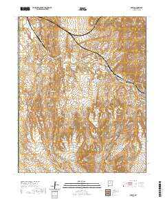 Madrid 2020 topographic map thumbnail