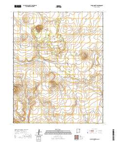 Malpie Mountain 2020 topographic map thumbnail