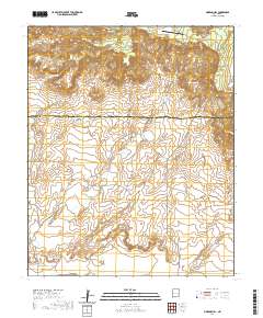 Moreno Hill 2020 topographic map thumbnail