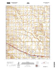 Moriarty North 2020 topographic map thumbnail