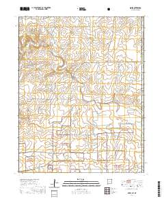Moses 2020 topographic map thumbnail