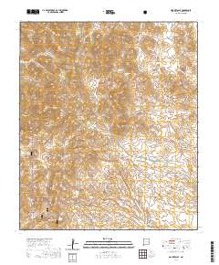 Mount Baldy 2020 topographic map thumbnail
