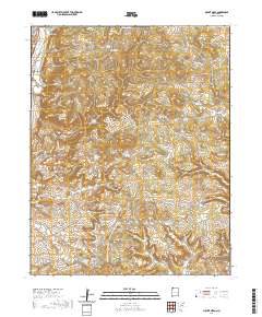 Mount Nebo 2020 topographic map thumbnail