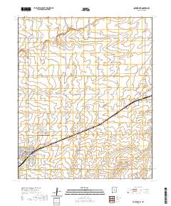 Mountainair 2020 topographic map thumbnail