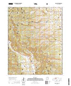 Mule Canyon 2020 topographic map thumbnail