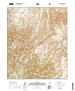 Mule Creek 2020 topographic map thumbnail