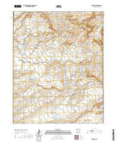 Mule Dam 2020 topographic map thumbnail
