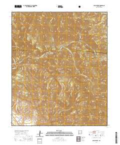 Shelley Peak 2020 topographic map thumbnail
