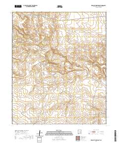 Red Bluff Draw East 2020 topographic map thumbnail