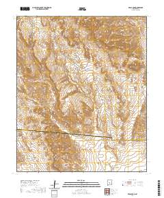 Red Canyon 2020 topographic map thumbnail