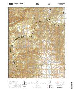 Red River Pass 2020 topographic map thumbnail