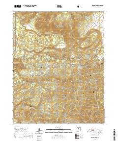 Redondo Peak 2020 topographic map thumbnail
